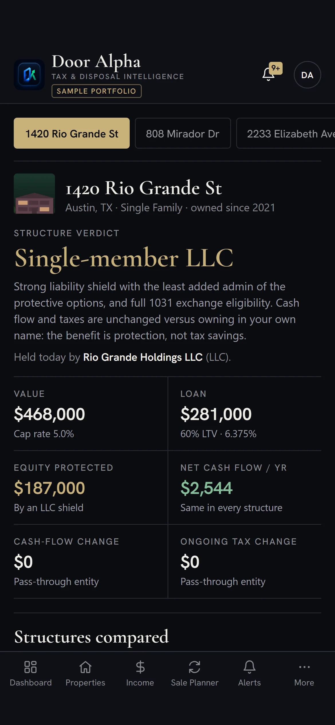 Ownership optimizer
